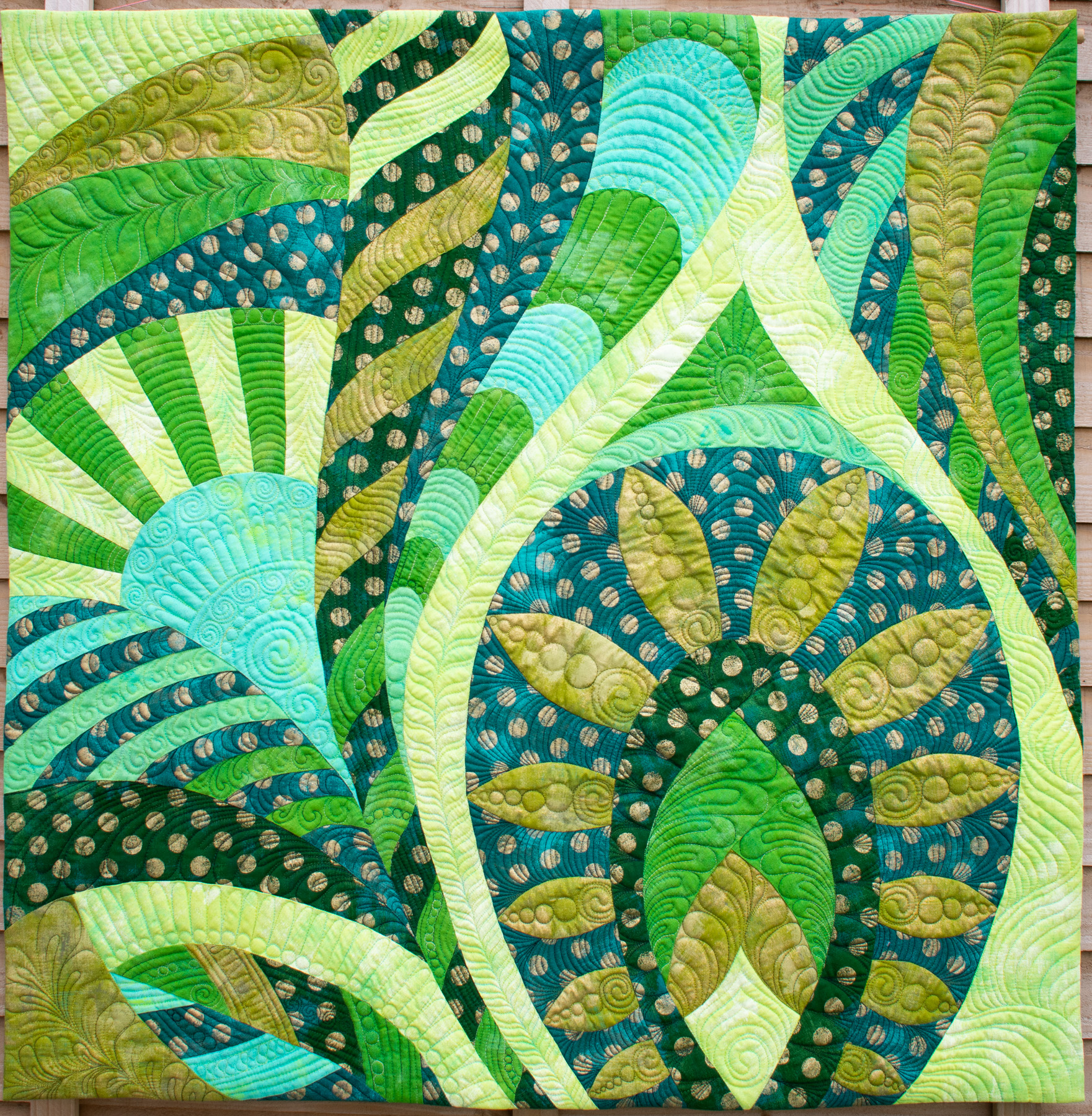 The Colour of Life quilt